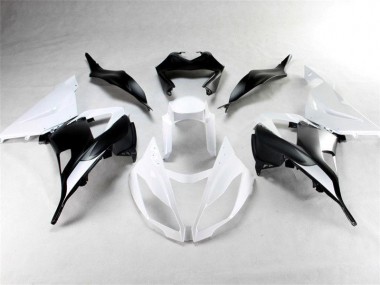 13-18 White Black ZX6R Motorcycle Fairing
