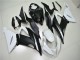 13-18 White Black ZX6R Motorcycle Fairing