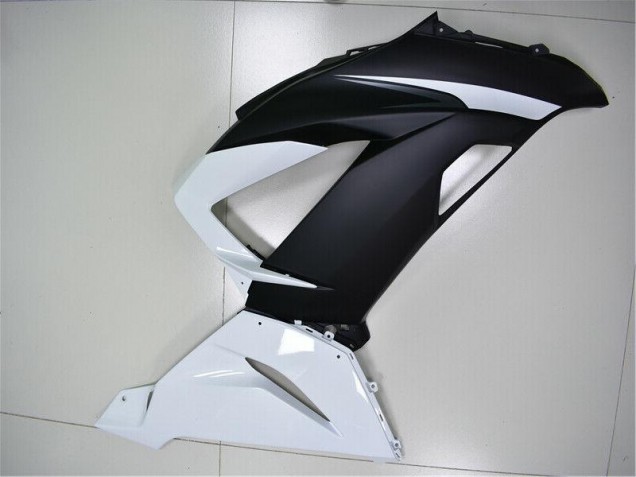 13-18 White Black ZX6R Motorcycle Fairing