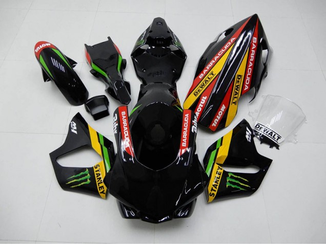 15-19 Black Stanley YZF R1 Motorcycle Fairings 15-19 Black Stanley YZF R1 Motorcycle Fairings