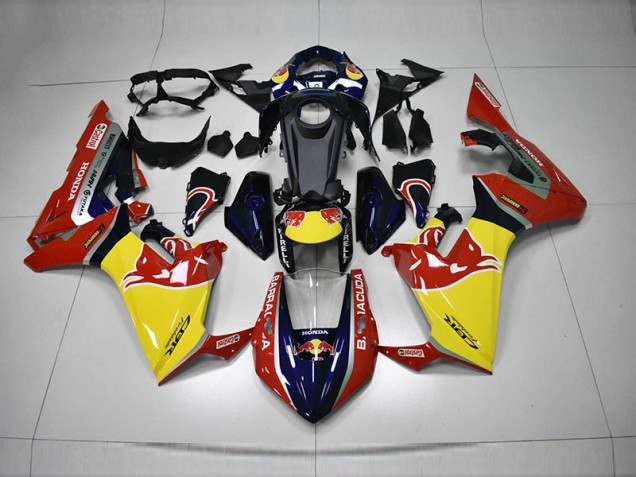17-20 Blue Yellow Red Red Bull CBR1000RR Motorcycle Fairings