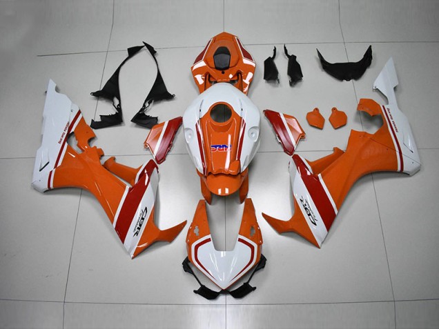 17-20 Orange White HRC CBR1000RR Motorcycle Fairings