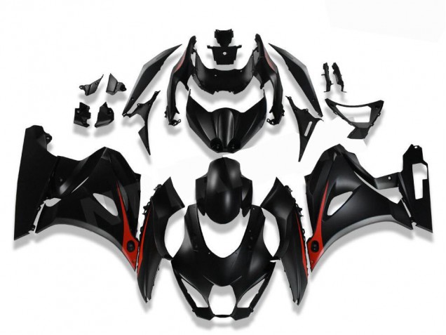 17-21 Black Red GSXR 1000 Motorcycle Fairing 17-21 Black Red GSXR 1000 Motorcycle Fairing