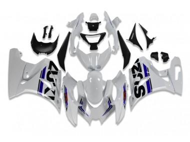 17-21 White Blue GSXR 1000 Motorcycle Fairings