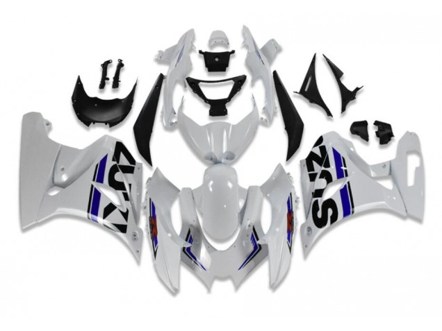 17-21 White Blue GSXR 1000 Motorcycle Fairings 17-21 White Blue GSXR 1000 Motorcycle Fairings