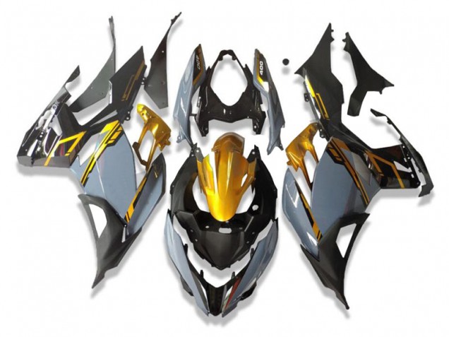 18-23 Grey Black EX400 Motorcycle Fairings