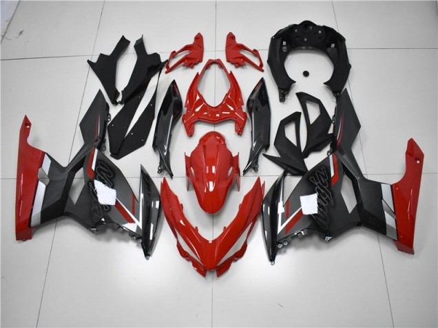 18-23 Red Black EX400 Motorcycle Fairings 18-23 Red Black EX400 Motorcycle Fairings