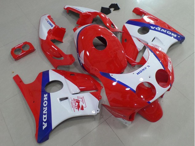 91-98 Blue Red White CBR250RR MC22 Motorcycle Fairings 91-98 Blue Red White CBR250RR MC22 Motorcycle Fairings