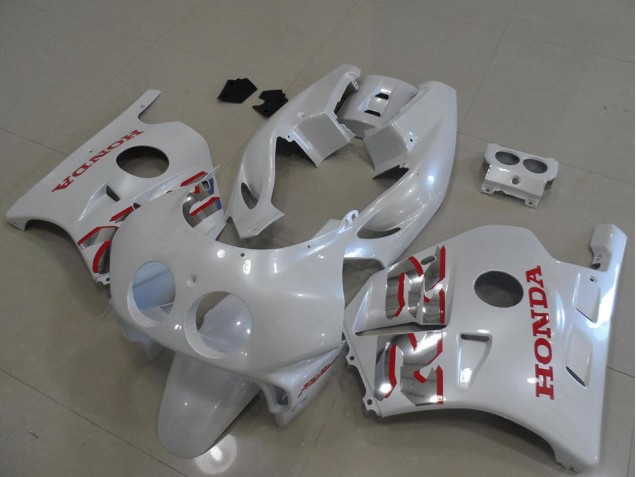91-98 Pearl White Red CBR250RR MC22 Motorcycle Fairings