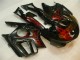 95-98 Black Red Flame CBR600 F3 Motorcycle Fairing