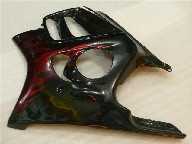 95-98 Black Red Flame CBR600 F3 Motorcycle Fairing