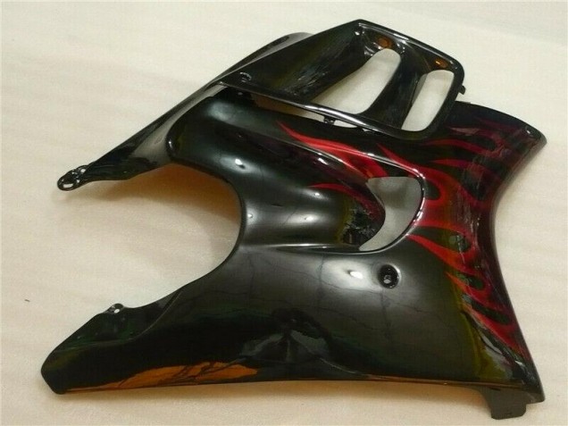 95-98 Black Red Flame CBR600 F3 Motorcycle Fairing