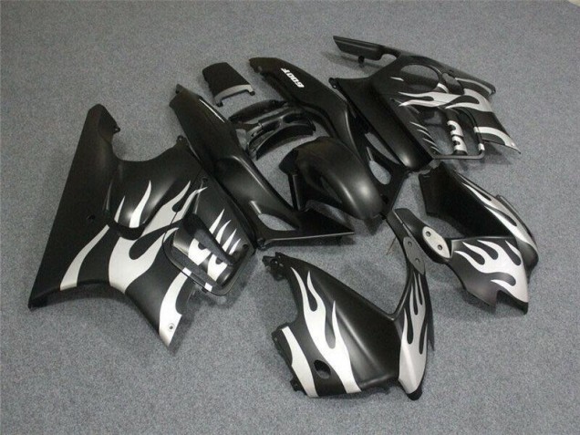 95-98 Black White Flame CBR600 F3 Motorcycle Fairings 95-98 Black White Flame CBR600 F3 Motorcycle Fairings