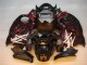 96-07 Black Red Flame GSXR 1300 Hayabusa Motorcycle Fairings 96-07 Black Red Flame GSXR 1300 Hayabusa Motorcycle Fairings