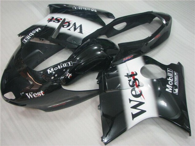96-07 Black White West CBR1100XX Motorcycle Fairings 96-07 Black White West CBR1100XX Motorcycle Fairings