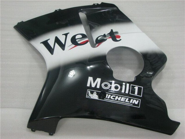 96-07 Black White West CBR1100XX Motorcycle Fairings 96-07 Black White West CBR1100XX Motorcycle Fairings