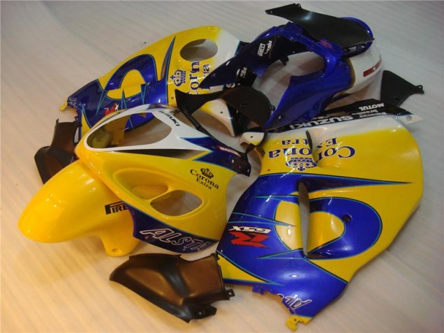 96-07 Ellow Blue GSXR 1300 Hayabusa Motorcycle Fairings 96-07 Ellow Blue GSXR 1300 Hayabusa Motorcycle Fairings