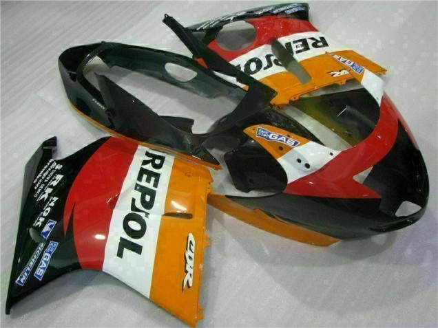 96-07 Orange Repsol CBR1100XX Motorcycle Fairings 96-07 Orange Repsol CBR1100XX Motorcycle Fairings