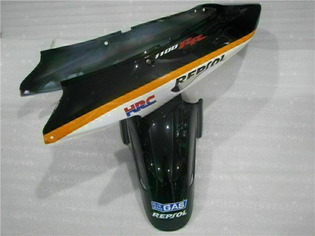 96-07 Orange Repsol CBR1100XX Motorcycle Fairings 96-07 Orange Repsol CBR1100XX Motorcycle Fairings