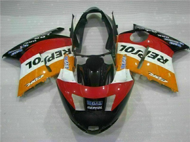 96-07 Orange Repsol CBR1100XX Motorcycle Fairings 96-07 Orange Repsol CBR1100XX Motorcycle Fairings