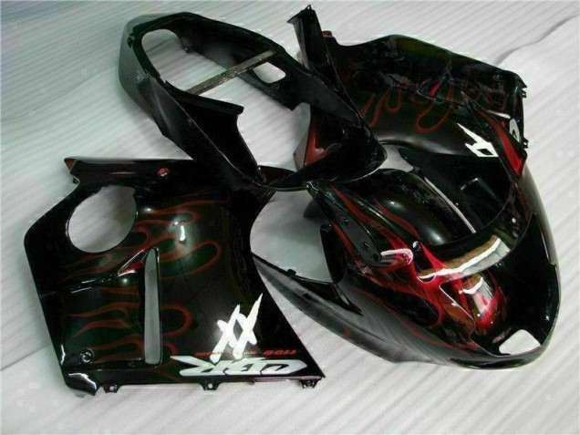 96-07 Red Flame CBR1100XX Motorcycle Fairing 96-07 Red Flame CBR1100XX Motorcycle Fairing