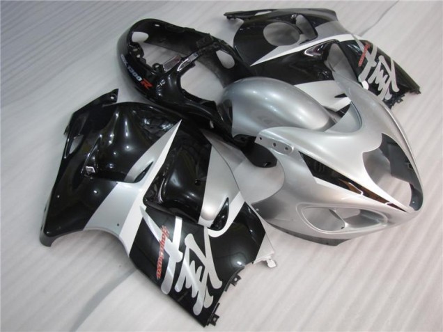 96-07 Silver Black GSXR 1300 Hayabusa Motorcycle Fairings 96-07 Silver Black GSXR 1300 Hayabusa Motorcycle Fairings
