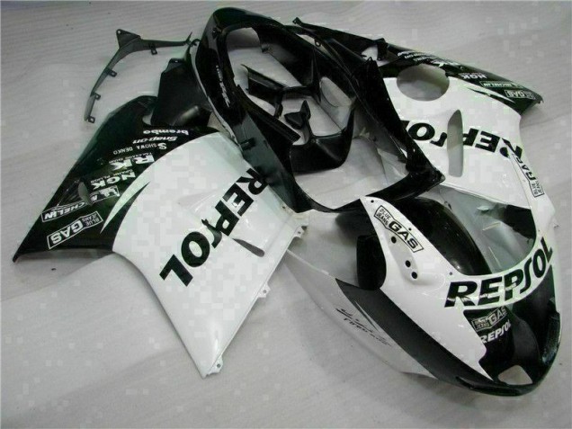 96-07 White Black Repsol CBR1100XX Motorcycle Fairings 96-07 White Black Repsol CBR1100XX Motorcycle Fairings