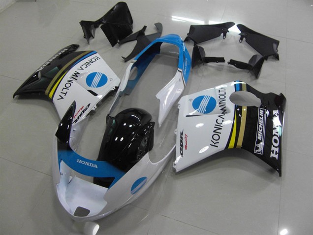 96-07 White Konica Minolta CBR1100XX Blackbird Motorcycle Fairings