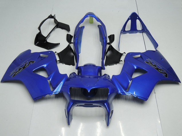 98-01 Candy Blue VFR800 Motorcycle Fairings 98-01 Candy Blue VFR800 Motorcycle Fairings