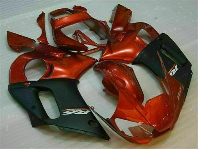 98-02 Black Brown YZF R6 Motorcycle Fairings 98-02 Black Brown YZF R6 Motorcycle Fairings