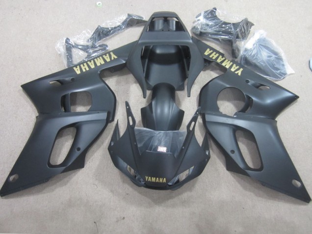 98-02 Black Yellow Decal YZF R6 Motorcycle Fairings 98-02 Black Yellow Decal YZF R6 Motorcycle Fairings