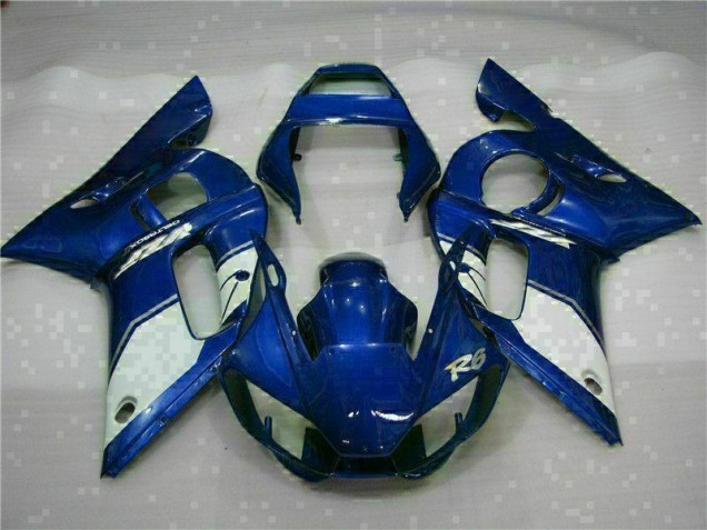 98-02 Blue YZF R6 Motorcycle Fairing 98-02 Blue YZF R6 Motorcycle Fairing