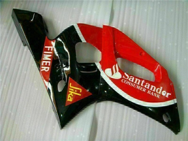 98-02 Red Black YZF R6 Motorcycle Fairing 98-02 Red Black YZF R6 Motorcycle Fairing