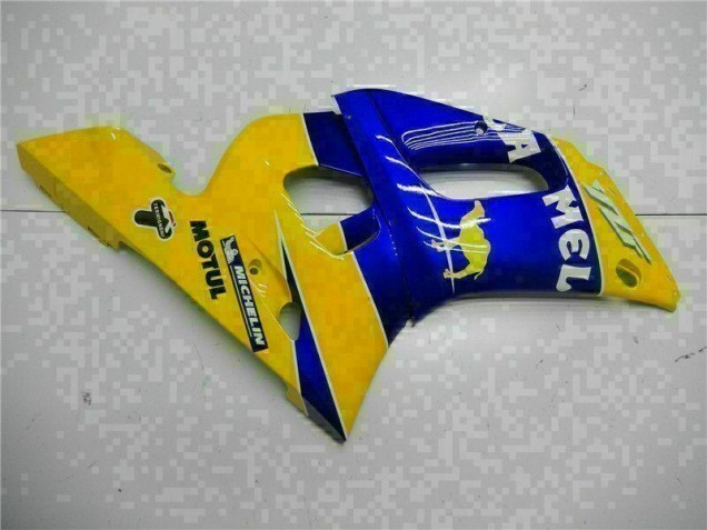 98-02 Yellow Blue YZF R6 Motorcycle Fairings 98-02 Yellow Blue YZF R6 Motorcycle Fairings
