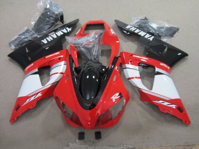 98-99 Black Red White Decal YZF R1 Motorcycle Fairings 98-99 Black Red White Decal YZF R1 Motorcycle Fairings