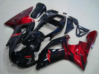 98-99 Black Red YZF R1 Motorcycle Fairings