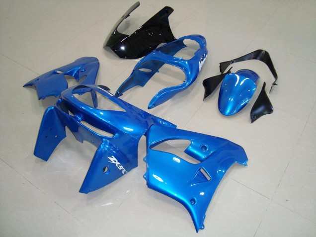 98-99 Blue Black ZX9R Motorcycle Fairings